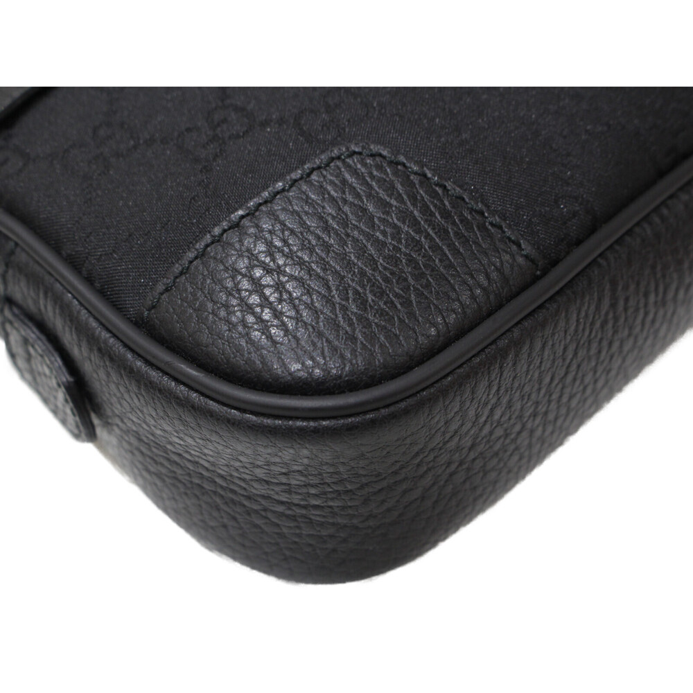 Gucci Body Body Waist bag Bum Black Bag Leather Belt - Picture 6 of 7